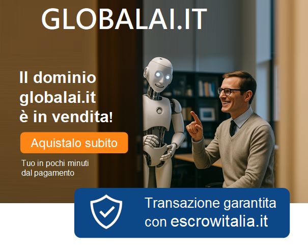 Dominio globalai.it in vendita - ideale per intelligenza artificiale e innovazione tecnologica
